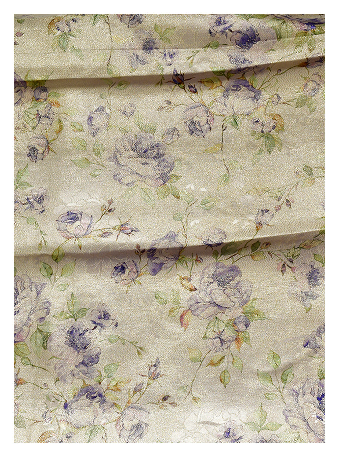 Y 27 - Print Silk Jacquard