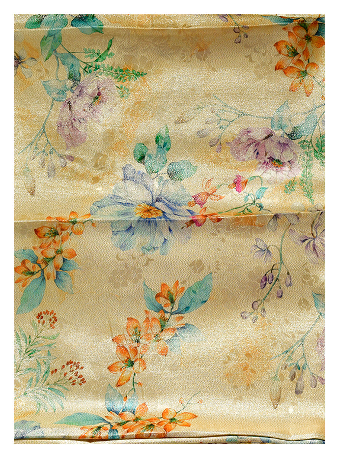Y 6- Print Silk Jacquard